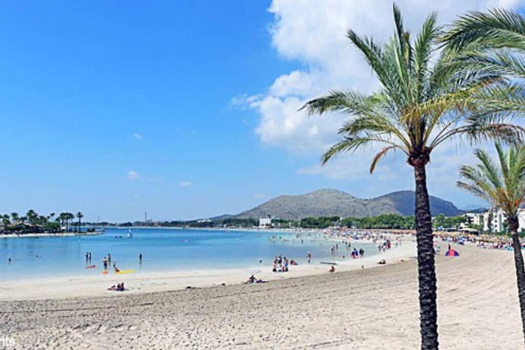 Cosy Studio With Pool Port de Alcudia  Bagian luar foto